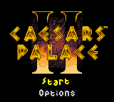Caesars Palace II (USA) Title Screen